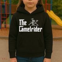 Camel Rider Camel Jokes Racing Fast Camel Kids Hoodie thumb 3