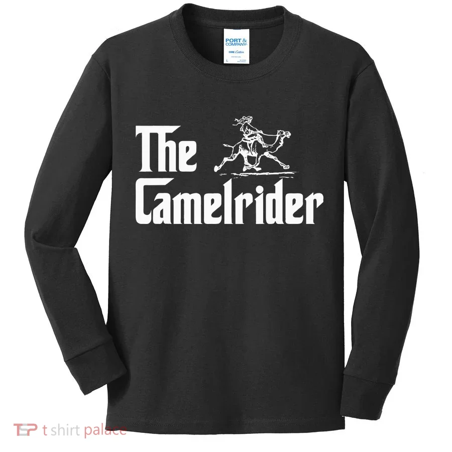 Camel Rider Camel Jokes Racing Fast Camel Kids Long Sleeve Shirt