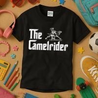 Camel Rider Camel Jokes Racing Fast Camel Kids T-Shirt thumb 3