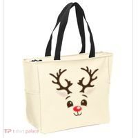 Christmas Reindeer Tote Bag thumb 2