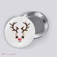 Christmas Reindeer Button thumb 0