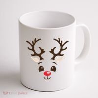 Christmas Reindeer Coffee Mug thumb 1