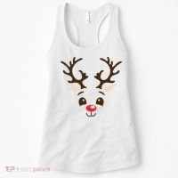 Christmas Reindeer Women's Tank Top thumb 0