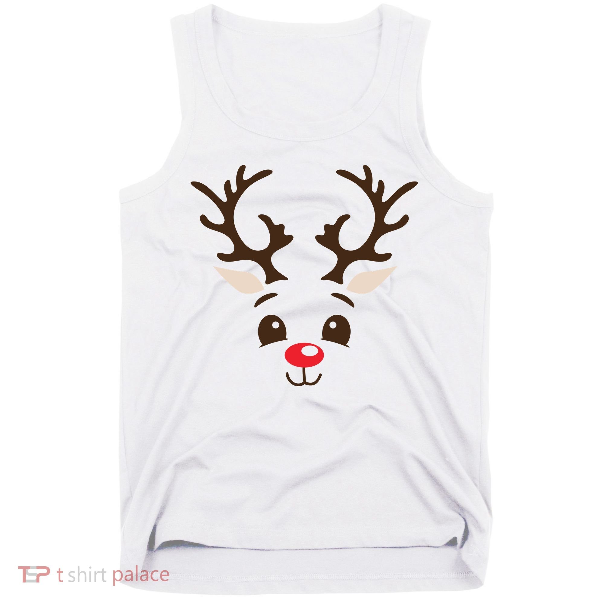 Christmas Reindeer Tank Top