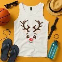 Christmas Reindeer Tank Top thumb 4