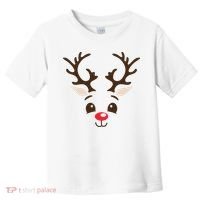 Christmas Reindeer Toddler T-Shirt thumb 0
