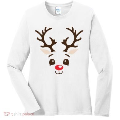 Christmas Reindeer Women's Long Sleeve Shirt