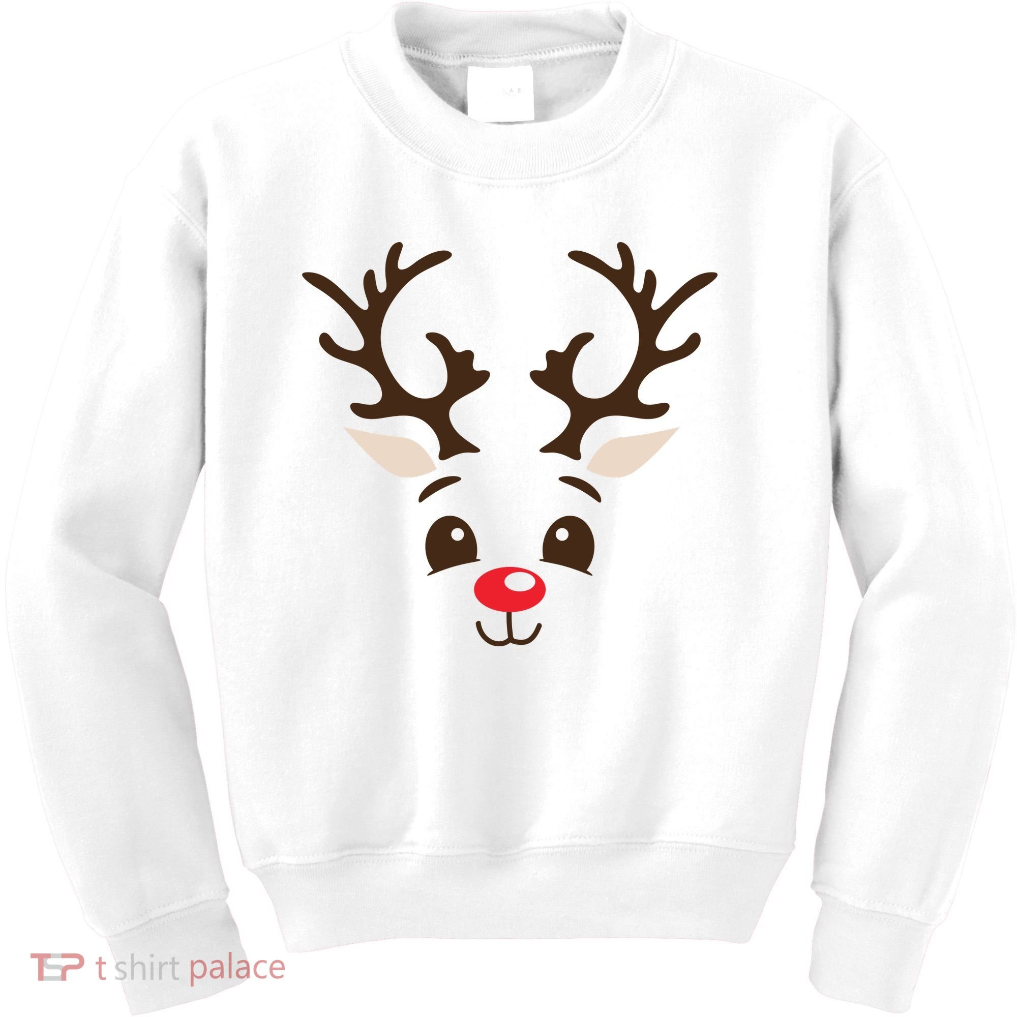 Christmas Reindeer Kids Sweatshirt