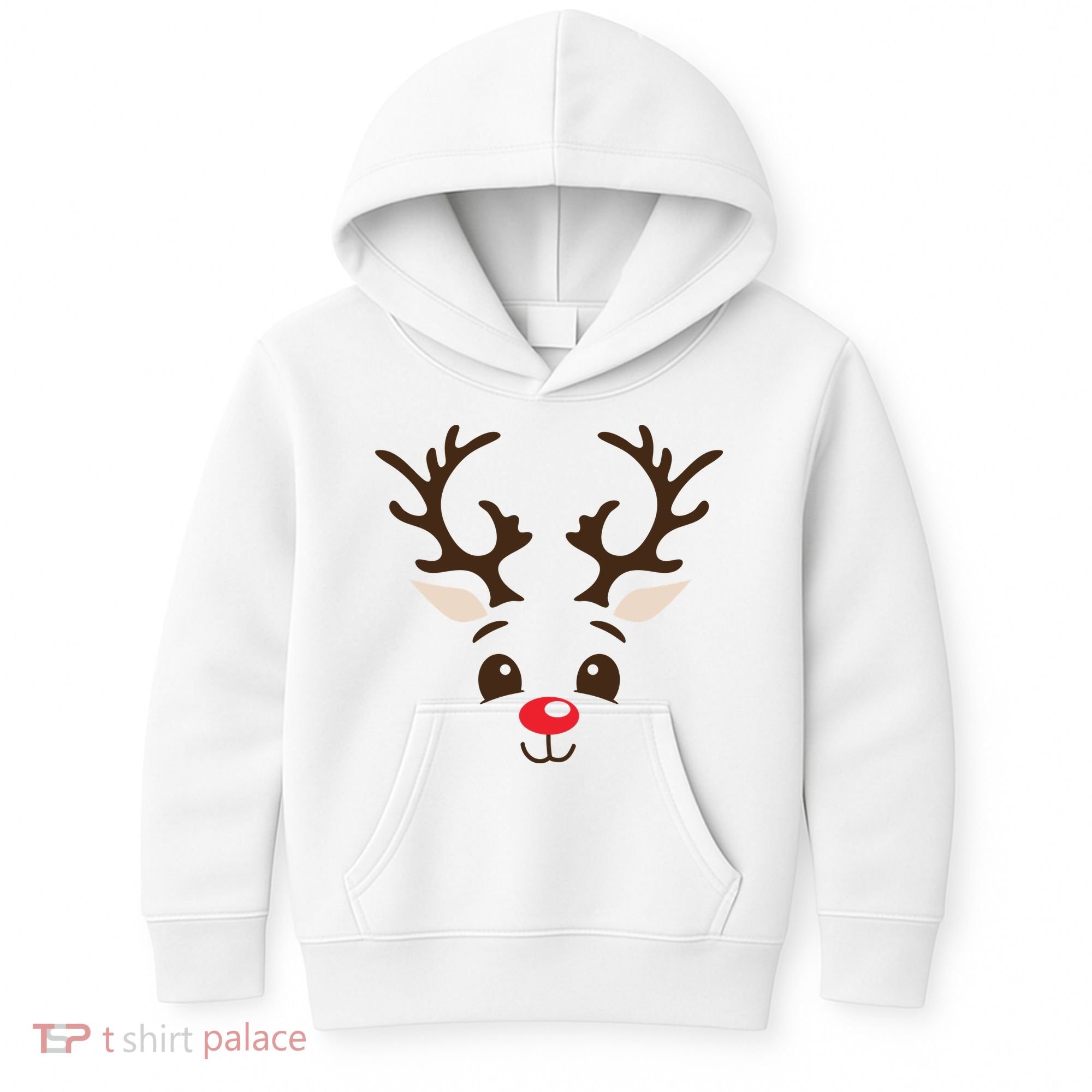 Christmas Reindeer Kids Hoodie