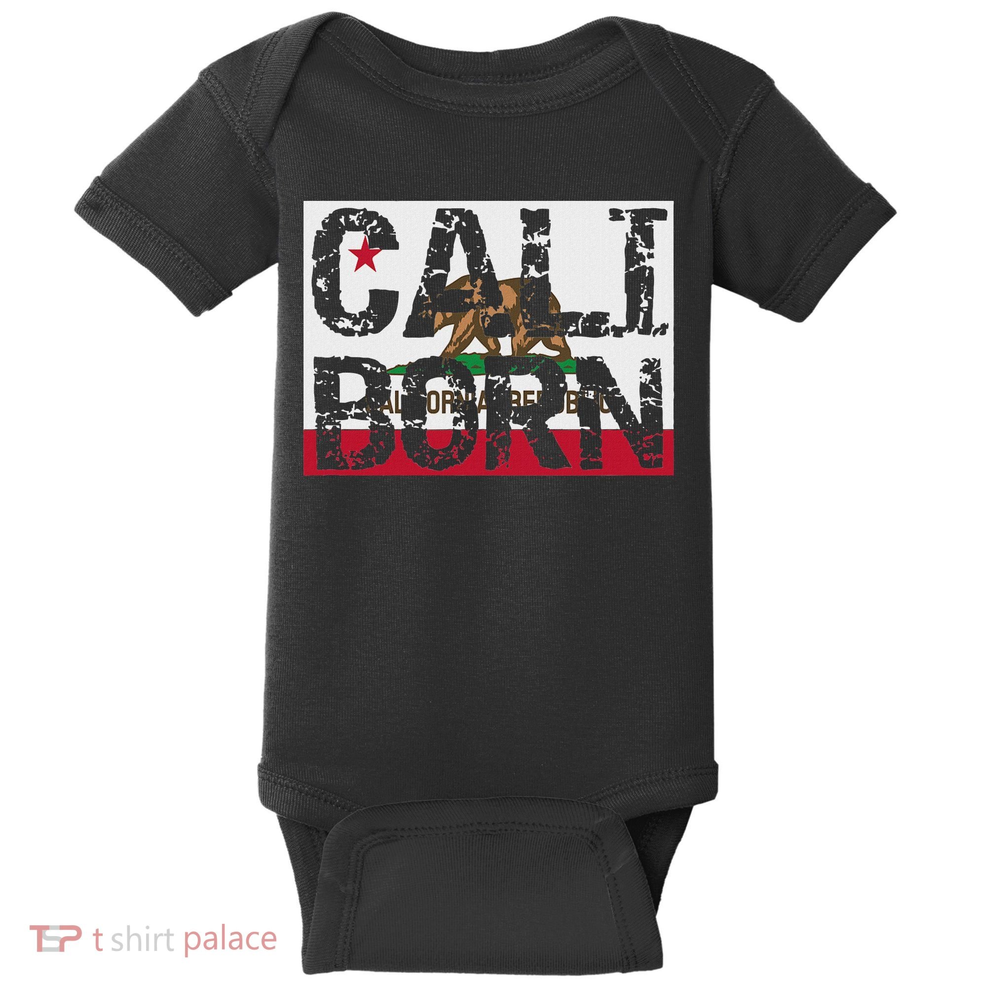 California Republic Cali Born Baby Bodysuit