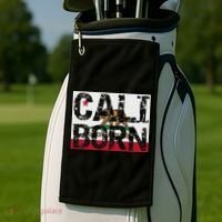 California Republic Cali Born Golf Towel thumb 2