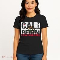 California Republic Cali Born Women's T-Shirt thumb 4