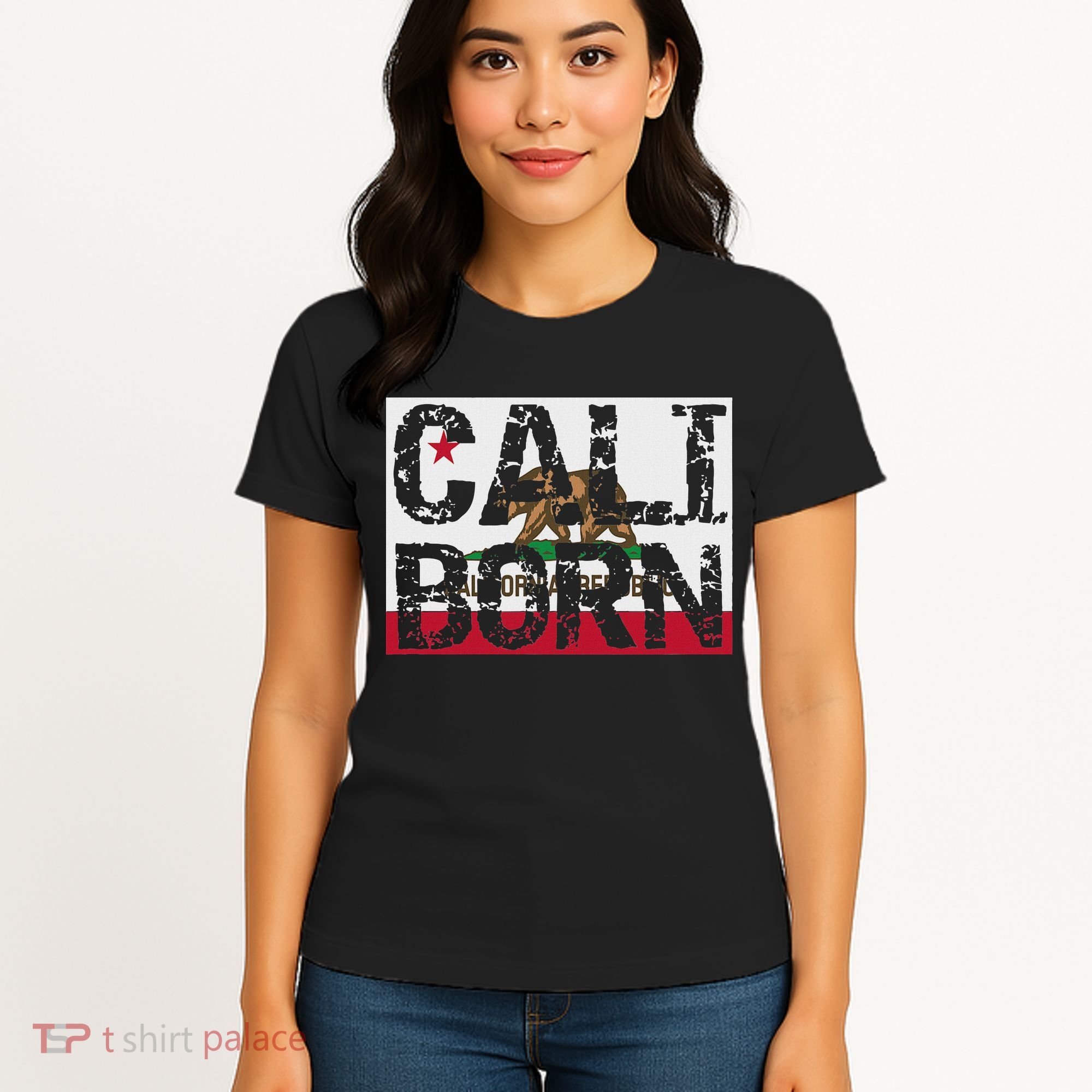 California Republic Cali Born Women's T-Shirt