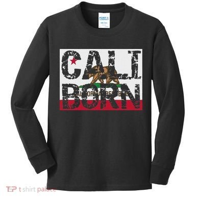California Republic Cali Born Kids Long Sleeve Shirt