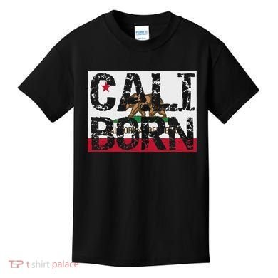 California Republic Cali Born Kids T-Shirt