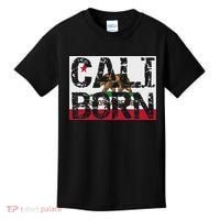 California Republic Cali Born Kids T-Shirt thumb 0