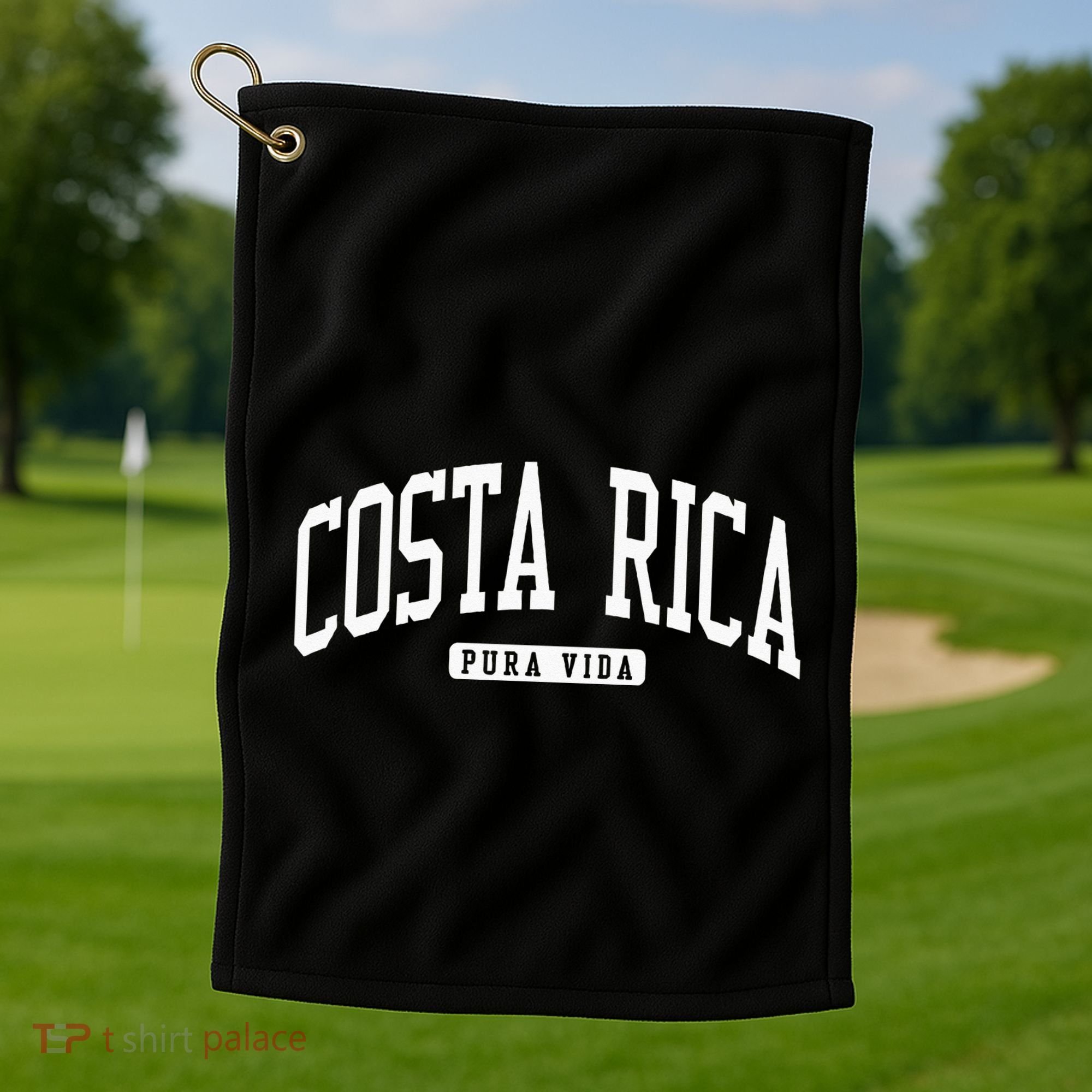Costa Rica College Golf Towel