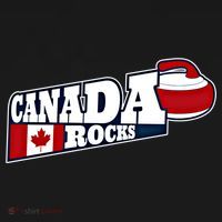 Canada Rocks Curling Stone Curler Canadian Flag Curling Funny Gift Sweatshirt thumb 3