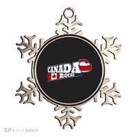 Canada Rocks Curling Stone Curler Canadian Flag Curling Funny Gift Ornament thumb 0