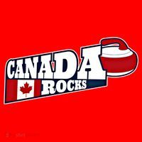Canada Rocks Curling Stone Curler Canadian Flag Curling Funny Gift Santa Hat thumb 1