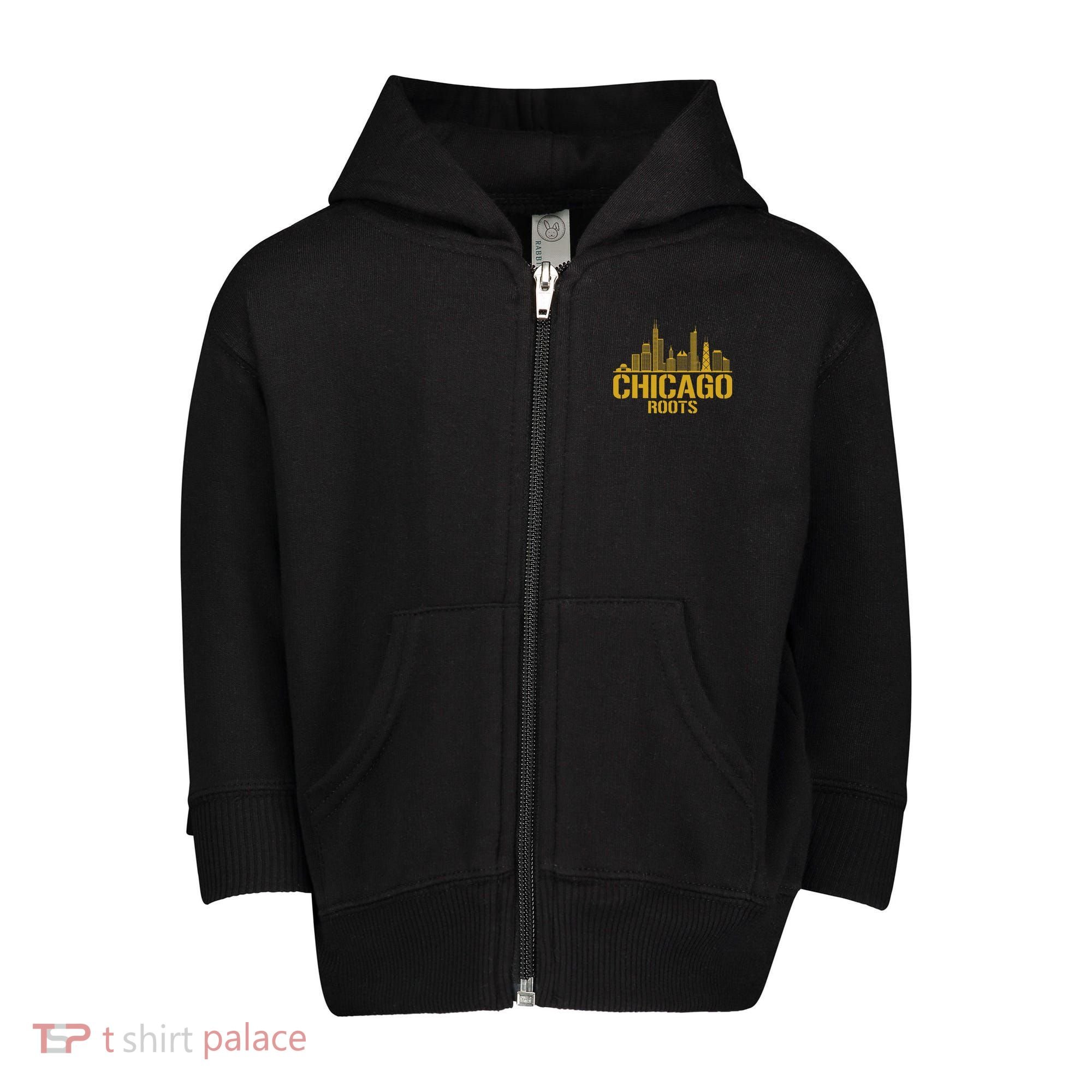 Chicago Roots Toddler Zip Fleece Hoodie