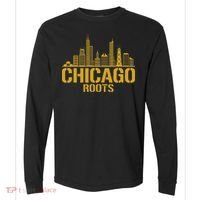 Chicago Roots Comfort Colors Heavyweight Long Sleeve T-Shirt thumb 0