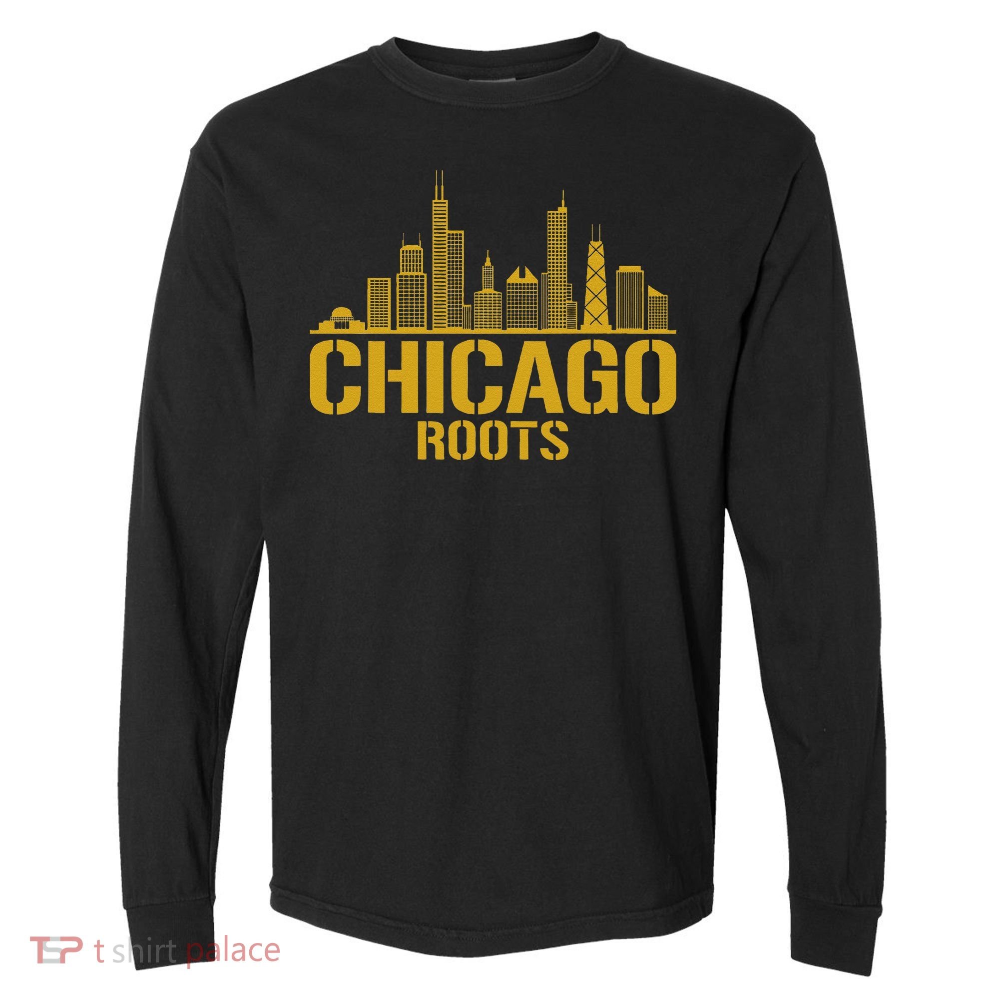 Chicago Roots Comfort Colors Heavyweight Long Sleeve T-Shirt