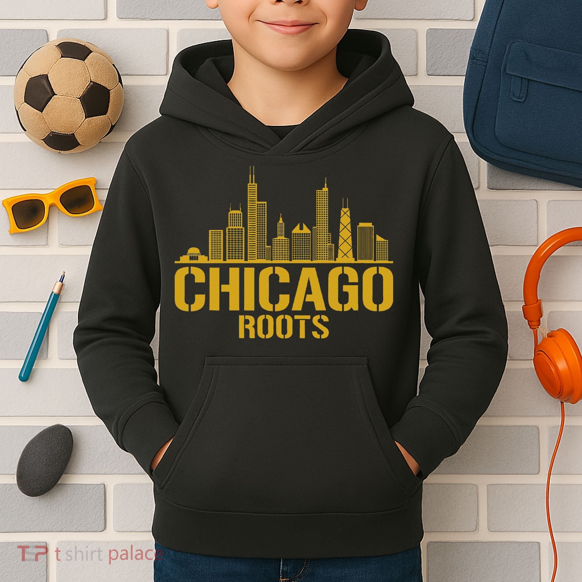 Chicago Roots Kids Hoodie