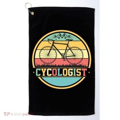 Cycologist Retro Golf Towel