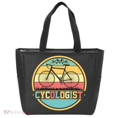 Cycologist Retro Tote Bag