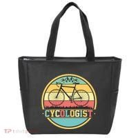 Cycologist Retro Tote Bag thumb 0