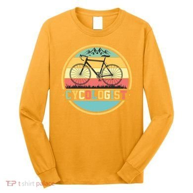 Cycologist Retro Long Sleeve Shirt