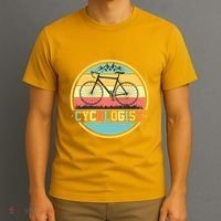 Cycologist Retro T-Shirt thumb 3