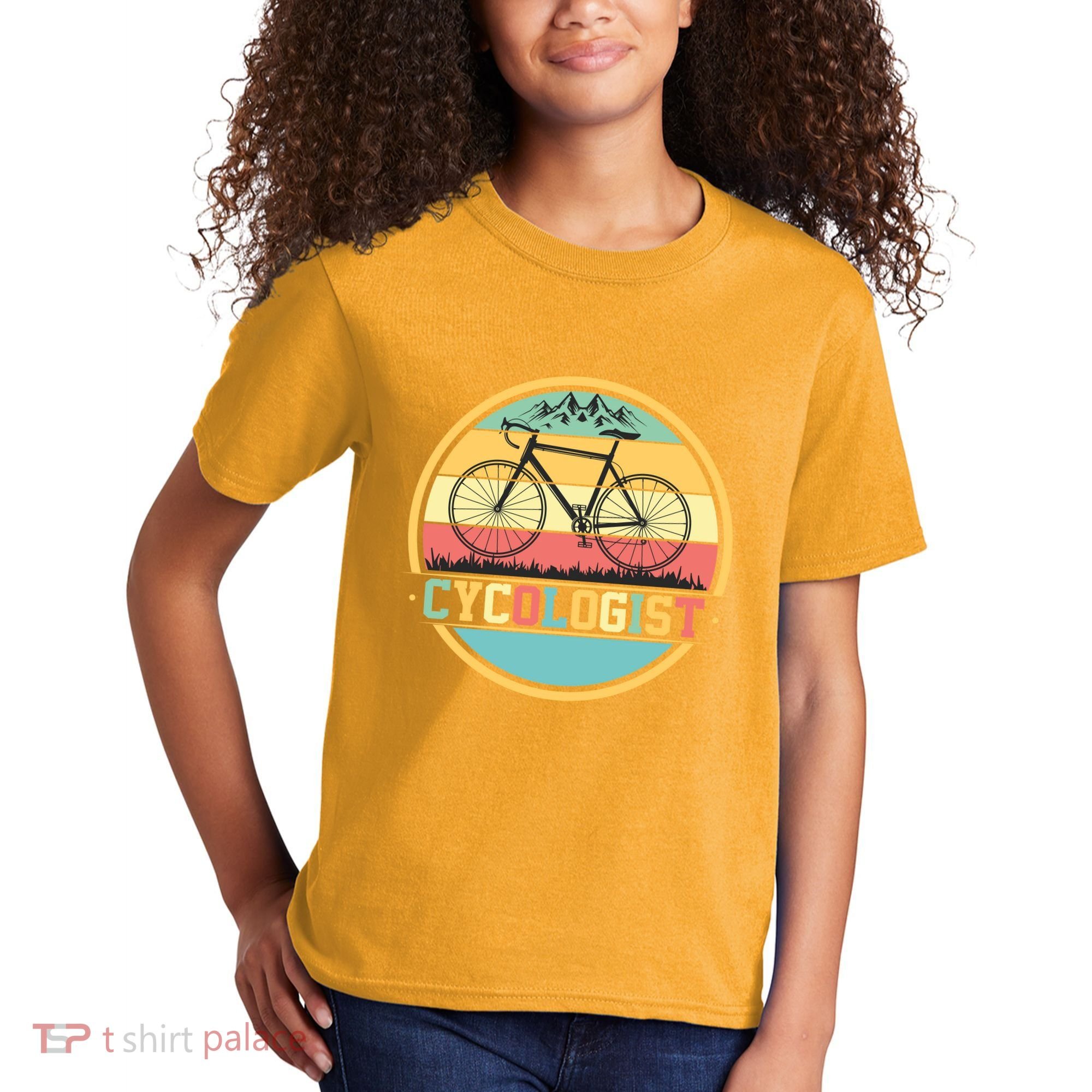 Cycologist Retro Kids T-Shirt