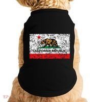 California Republic Cali Flag Socal Norcal Cencal Doggie Tank thumb 0