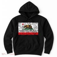 California Republic Cali Flag Socal Norcal Cencal Hoodie thumb 0