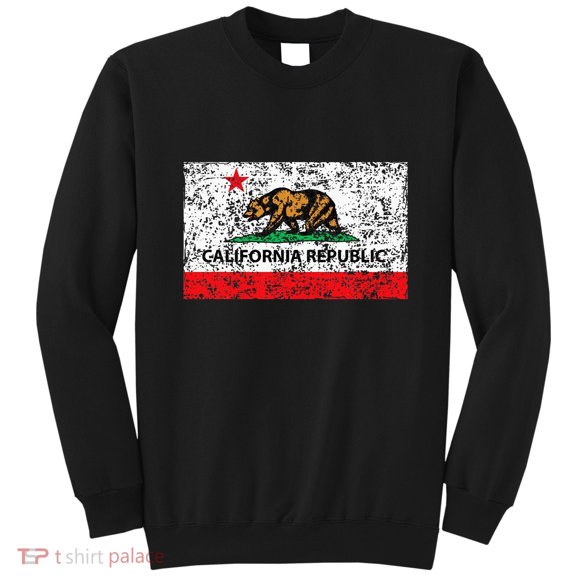 California Republic Cali Flag Socal Norcal Cencal Sweatshirt