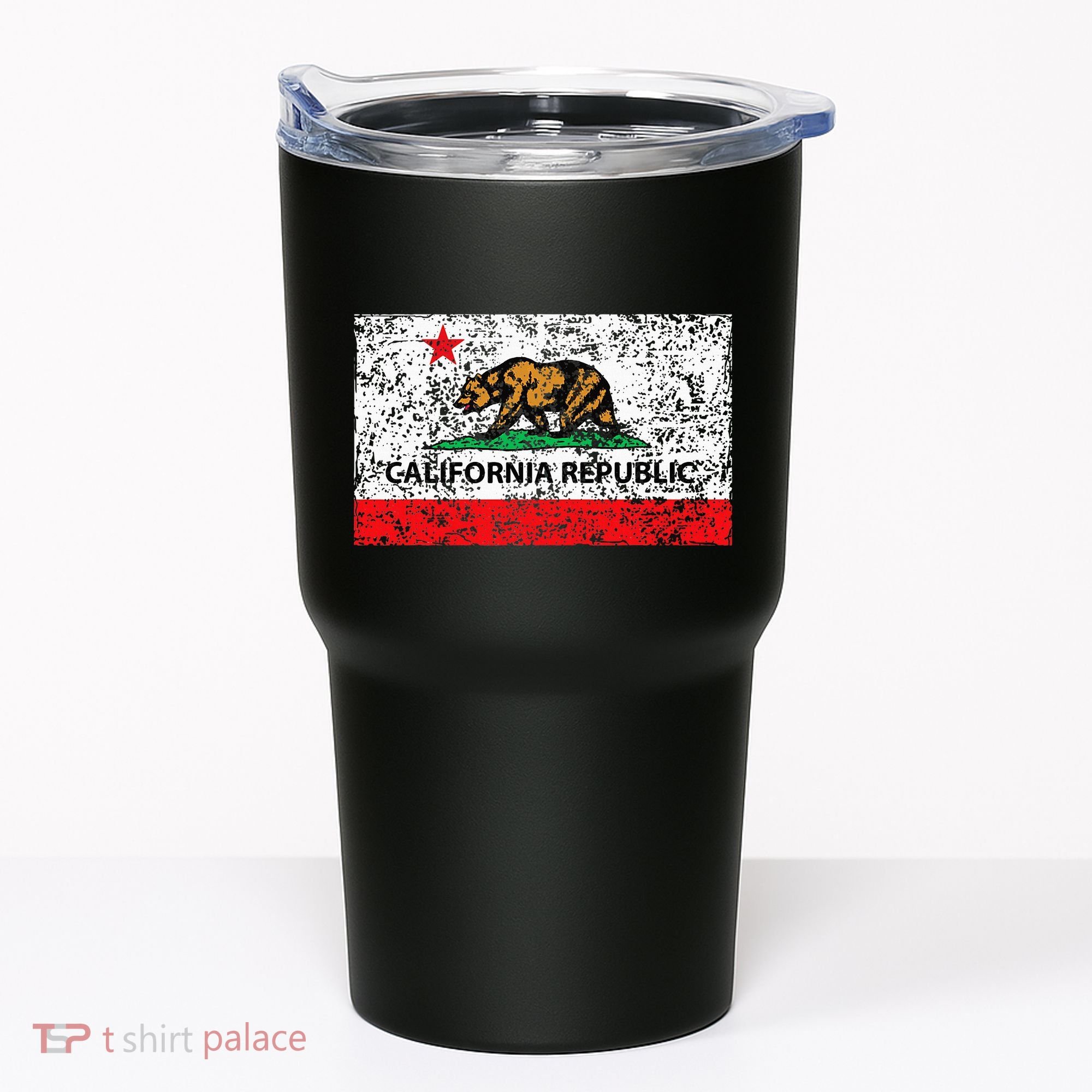 California Republic Cali Flag Socal Norcal Cencal Tumbler