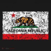 California Republic Cali Flag Socal Norcal Cencal Ornament thumb 1