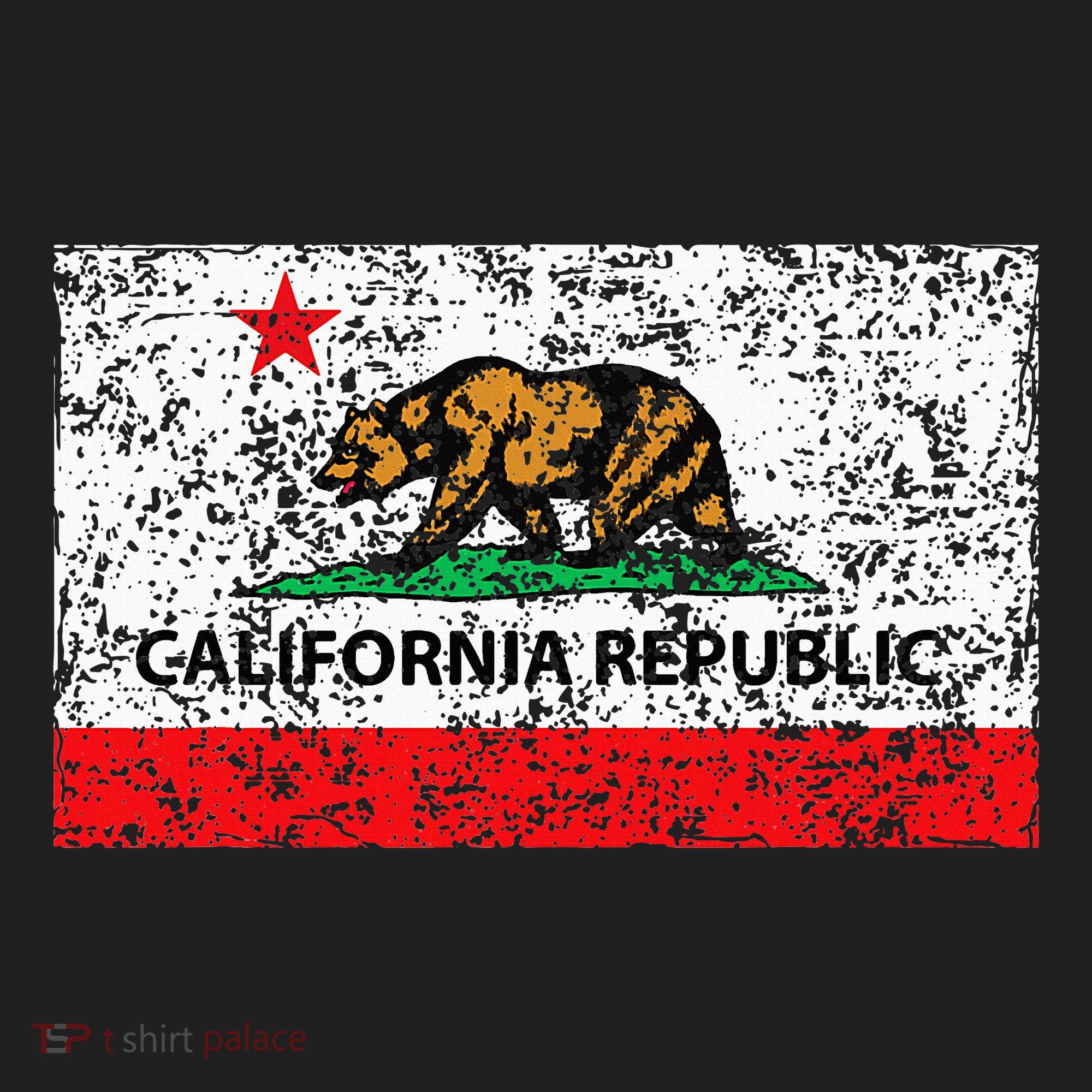 California Republic Cali Flag Socal Norcal Cencal Golf Towel