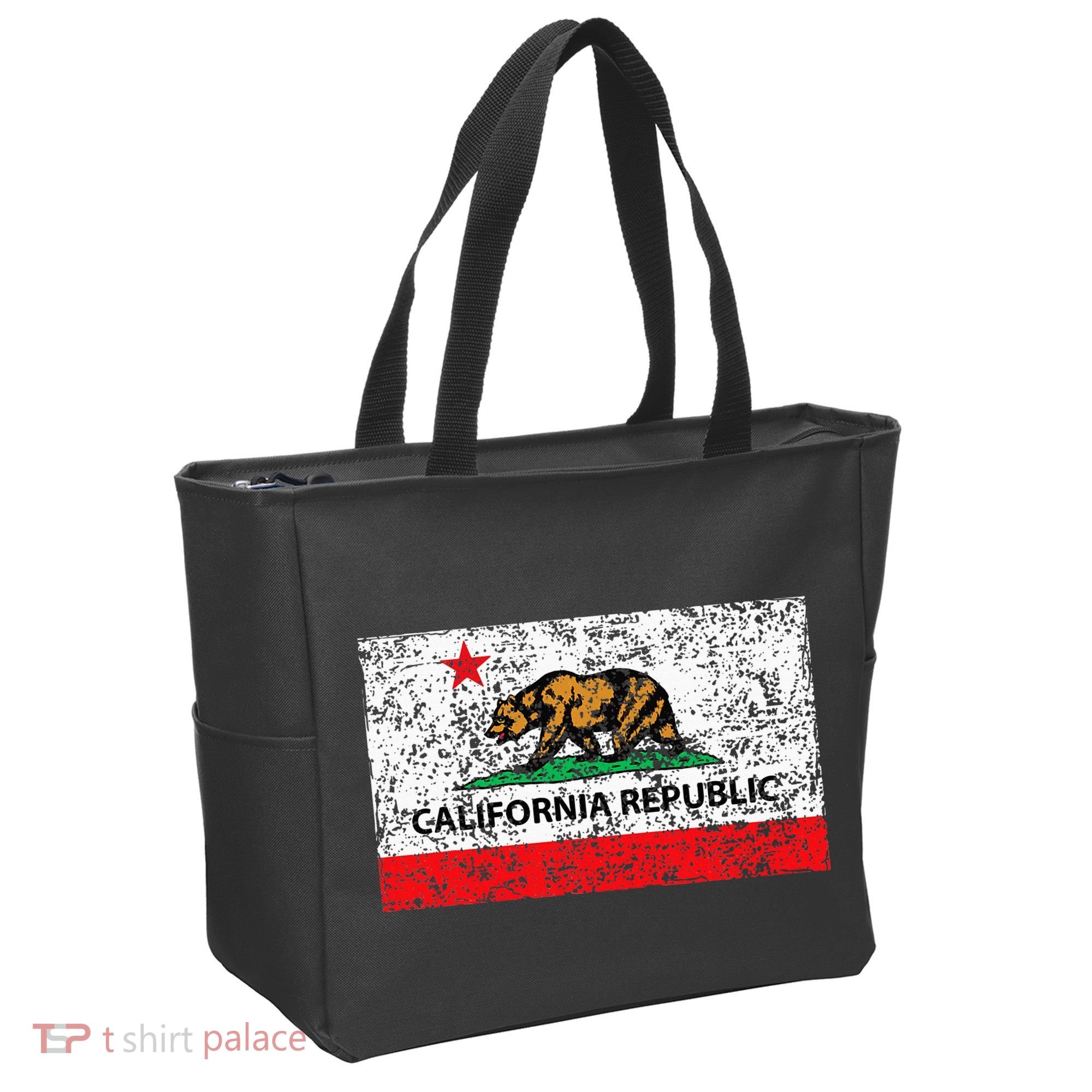California Republic Cali Flag Socal Norcal Cencal Tote Bag