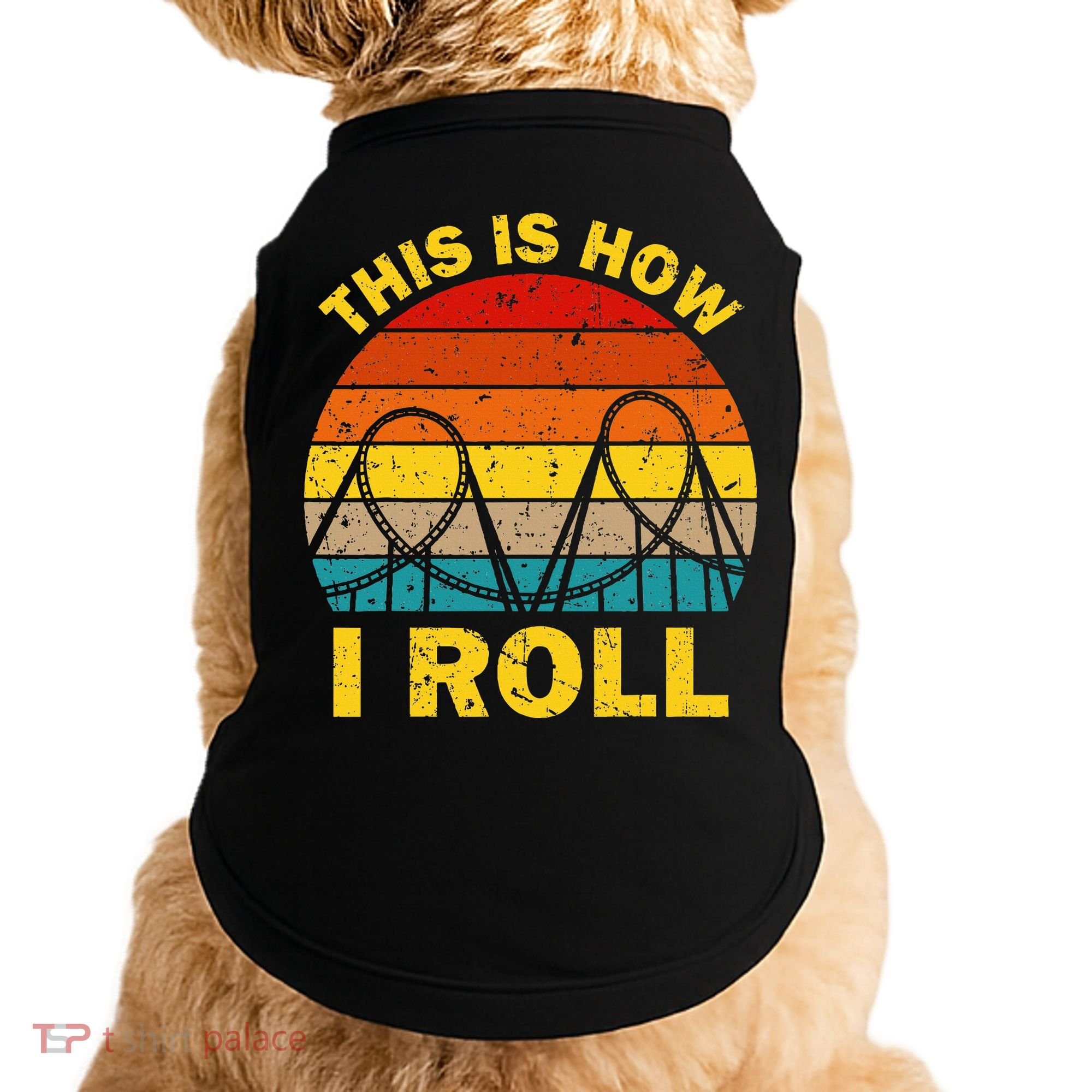 Cool Roller Coaster For Women Amusement Theme Park Doggie Tank