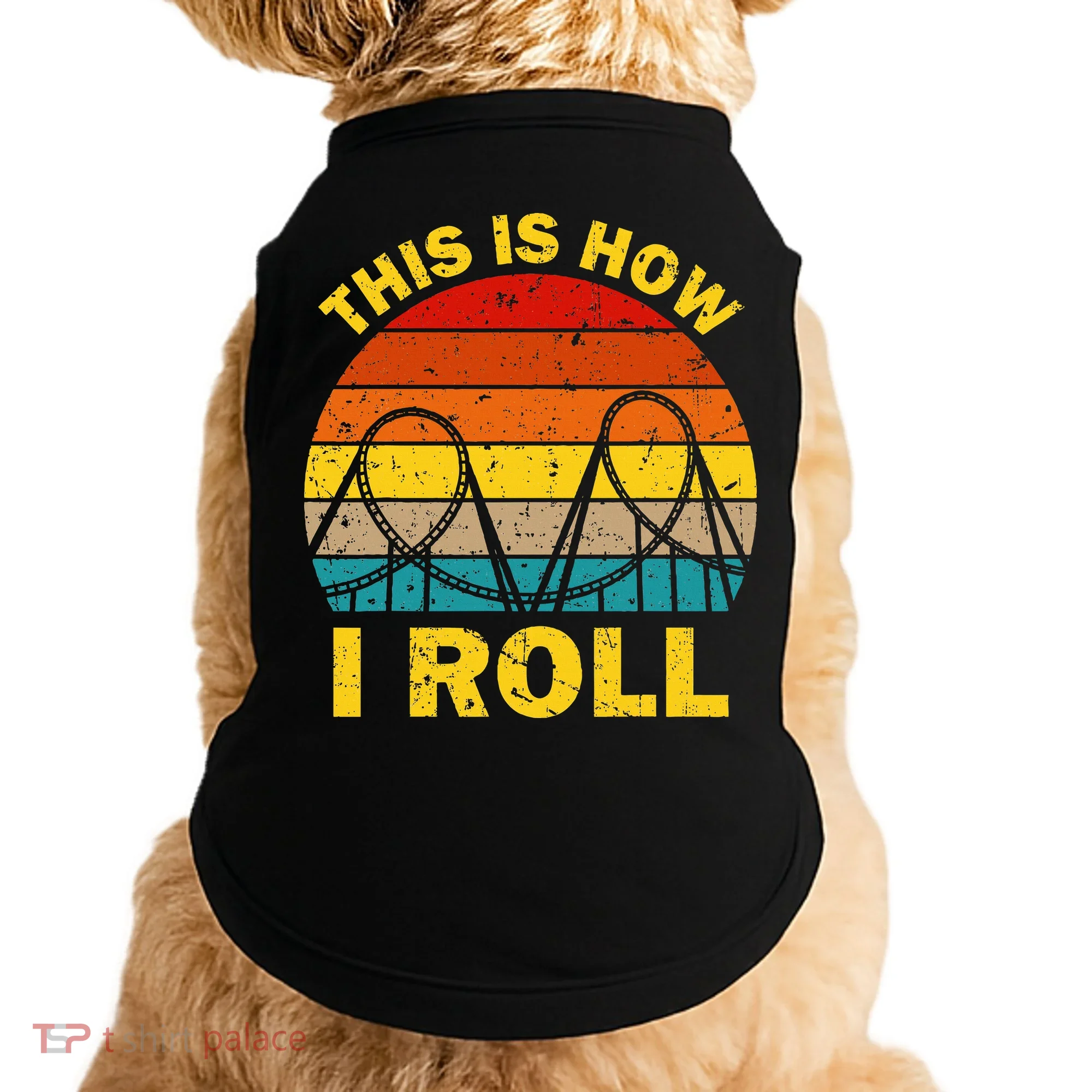 Cool Roller Coaster For Women Amusement Theme Park Doggie Tank