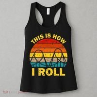 Cool Roller Coaster For Women Amusement Theme Park Women's Tank Top thumb 3