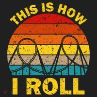 Cool Roller Coaster For Women Amusement Theme Park Golf Towel thumb 3