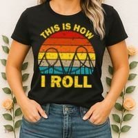Cool Roller Coaster For Women Amusement Theme Park Women's T-Shirt thumb 2