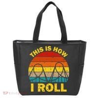 Cool Roller Coaster For Women Amusement Theme Park Tote Bag thumb 0
