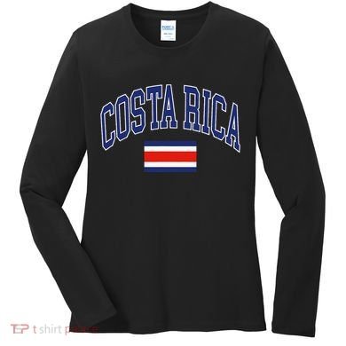 Costa Rica Women's Long Sleeve Shirt