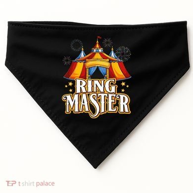 Circus Ringmaster Carnival Crew Party Lovers USA-Made Doggie Bandana