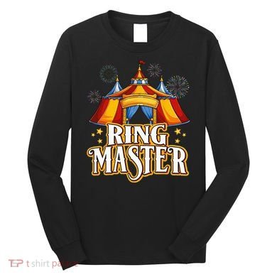 Circus Ringmaster Carnival Crew Party Lovers Long Sleeve Shirt